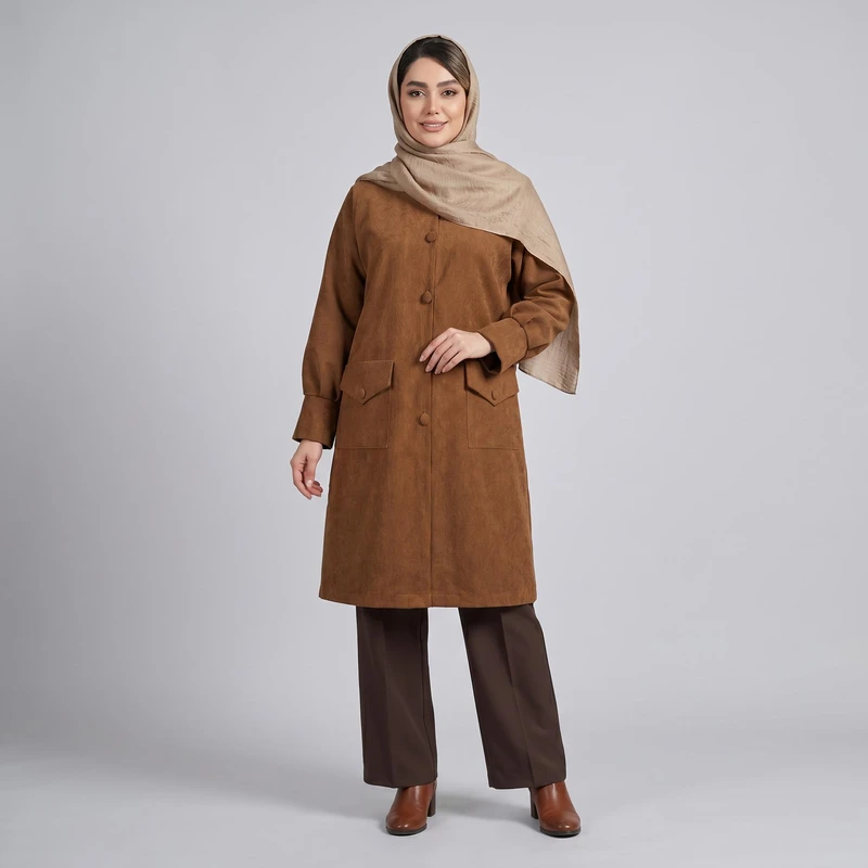 مانتو نخی طرح پاییزه