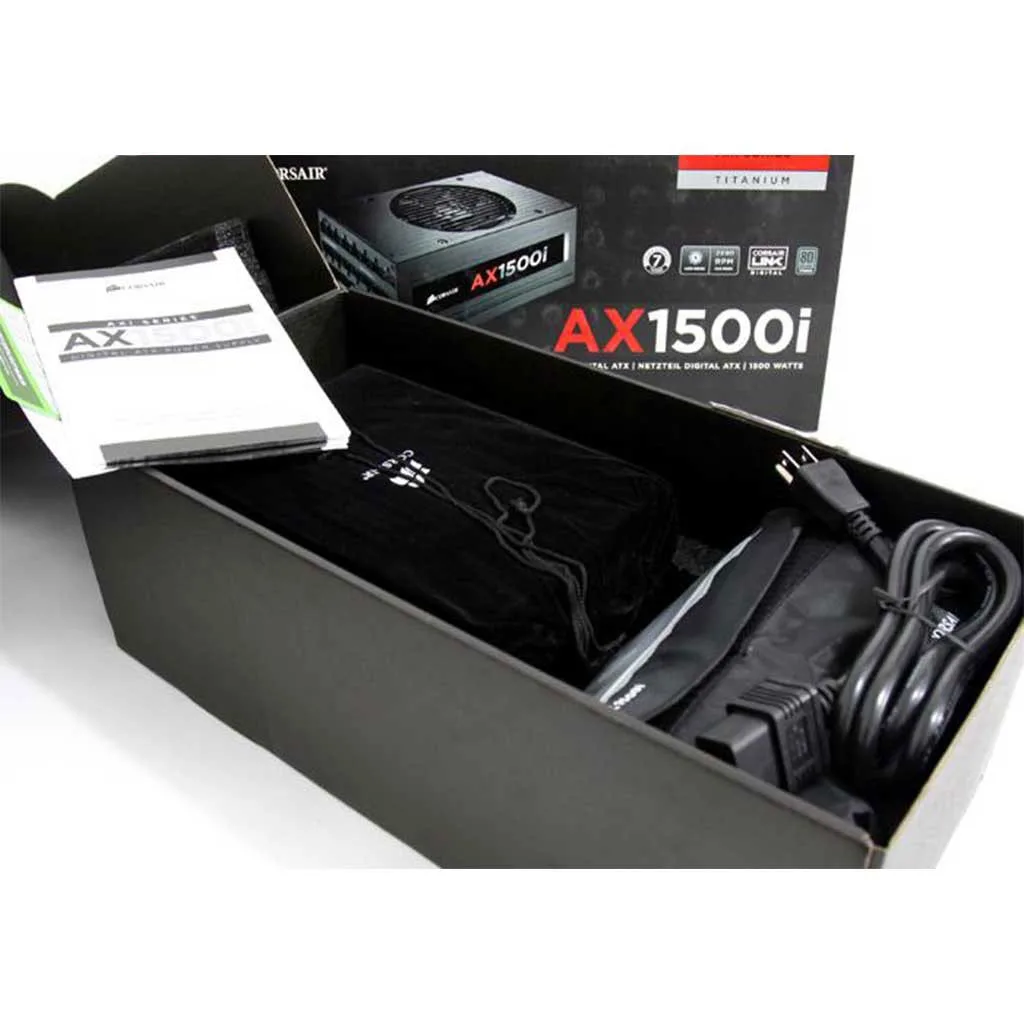 منبع تغذیه کورسیر مدل AX1500i Digital ATX با توان 1500 وات — تصویر ۵